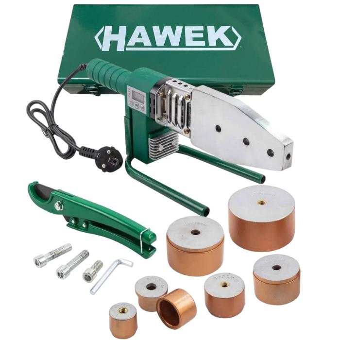 Лепачка – поялник за ППР тръби HAWEK 1500W 20–63 мм Лепачка – поялник за ППР тръби HAWEK 1500W 20–63 мм