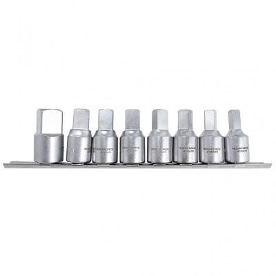 Ключове за картер ROCKFORCE 1/2" 8-19мм 8-части