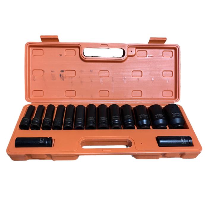 Ударни Вложки Stahlmayer 1/2" 10-32 мм 15-части