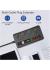 Разклонител 3 гнезда и 5 USB порта, FastCharge, С ключ, 3000W, 10А -таймер Разклонител 3 гнезда и 5 USB порта, FastCharge, С ключ, 3000W, 10А -таймер