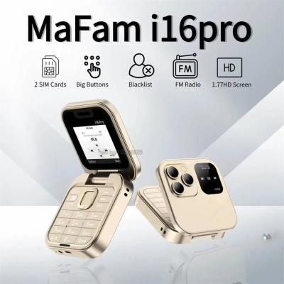 Сгъваем мобилен телефон i16 Pro – с две карти