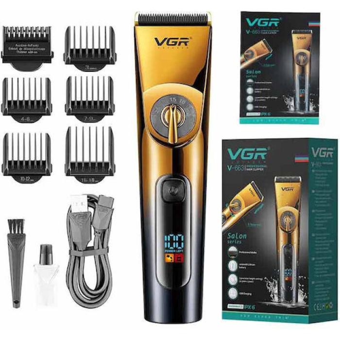 Тример за коса и брада регулираща VGR V-663