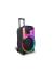 Караоке тонколона с Bluetooth и цветомузика BT-1518 15'' и два безжични микрофона Караоке тонколона с Bluetooth и цветомузика BT-1518 15'' и два безжични микрофона