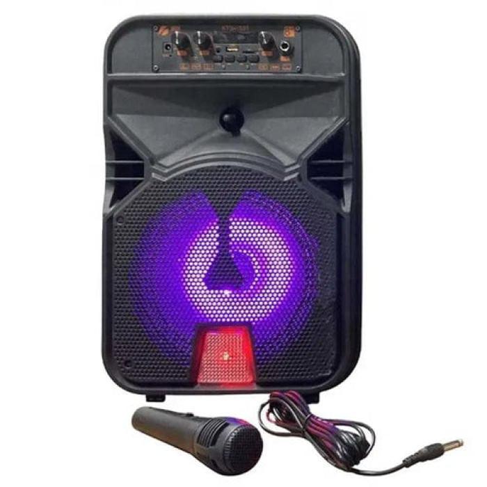 Караоке тонколона с Bluetooth КТS-1531 8" и микрофон Караоке тонколона с Bluetooth КТS-1531 8" и микрофон