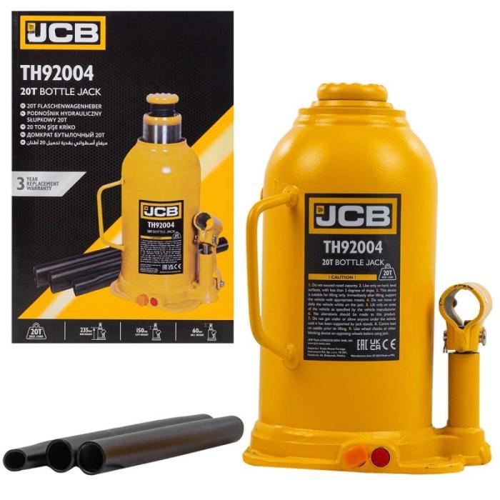 Хидравличен крик тип бутилка JCB 20т